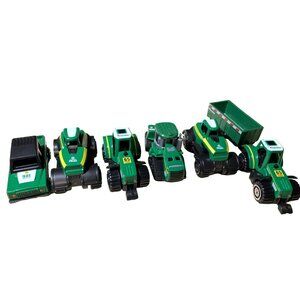 Toy Tractor and Farm Equipment  Plastic Vehicles